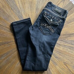 Miss Me Women's faded black Skinny Jeans